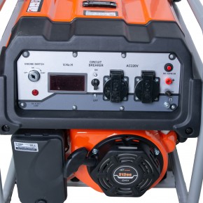 Генератор бензиновый TOR KM3800H 2,5 кВт 220В 16 л с электростартером и колесами в Екатеринбурге - avtopogruzchiki.com