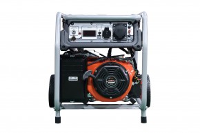 Генератор бензиновый TOR KM9500HA 7,0 кВт 220В с АВР, электростартером и колесами в Екатеринбурге - avtopogruzchiki.com