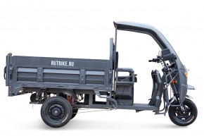 Грузовой электрический трицикл Rutrike D5 КАБИНА гидравлика 1700 60V1200W в Екатеринбурге - avtopogruzchiki.com