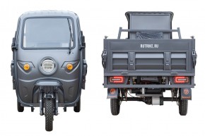 Грузовой электрический трицикл Rutrike D5 КАБИНА гидравлика 1700 60V1200W в Екатеринбурге - avtopogruzchiki.com