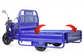 Грузовой электротрицикл Rutrike D4 1800 60V1200W в Екатеринбурге - avtopogruzchiki.com