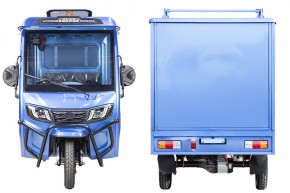 Грузовой электротрицикл Rutrike КАРГО Кабина Дуал в Екатеринбурге - avtopogruzchiki.com