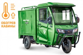Грузовой электротрицикл Rutrike КАРГО Кабина Дуал обогрев 1500 60V1000W в Екатеринбурге - avtopogruzchiki.com