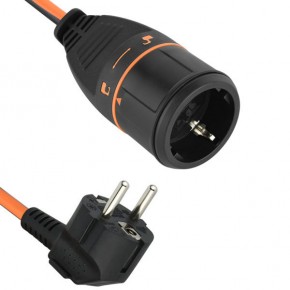 Кабель-удлинитель ELECTRALOCK H05VV-F 3x1,5 (20 метров, 16A, IP20, оранжевый) в Екатеринбурге - avtopogruzchiki.com