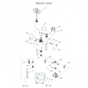 Кожух колеса для тележек SK15 в Екатеринбурге - avtopogruzchiki.com