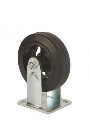 Колесо большегрузное неповоротное FCd 63 150 мм обрезиненное (F) в Екатеринбурге - avtopogruzchiki.com