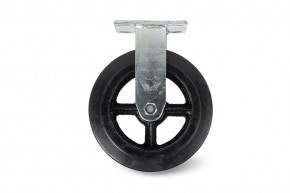 Колесо большегрузное неповоротное FCd 80 200 мм обрезиненное (F) в Екатеринбурге - avtopogruzchiki.com