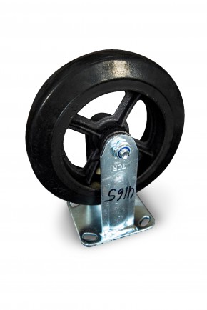 Колесо большегрузное неповоротное FCd 80 200 мм обрезиненное (N) в Екатеринбурге - avtopogruzchiki.com