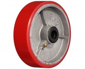 Колесо большегрузное P 80 200 мм полиуретановое на ось (F) в Екатеринбурге - avtopogruzchiki.com