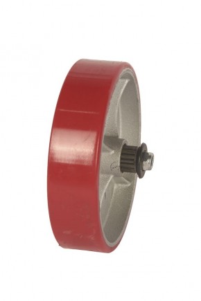 Колесо большегрузное P 80 200 мм полиуретановое на ось (F) в Екатеринбурге - avtopogruzchiki.com