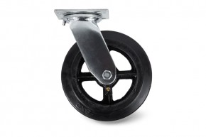 Колесо большегрузное поворотное SCd 55 125 мм обрезиненное (F) в Екатеринбурге - avtopogruzchiki.com