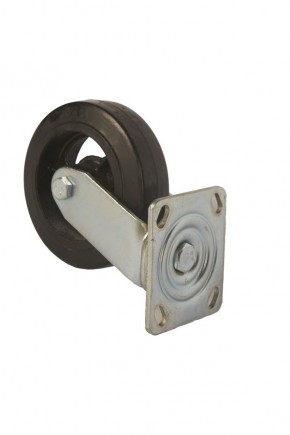 Колесо большегрузное поворотное SCd 63 150 мм обрезиненное (F) в Екатеринбурге - avtopogruzchiki.com