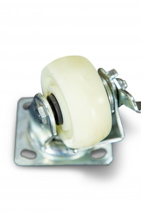 Колесо большегрузное поворотное SCdnb 42 100 мм полипропиленовое с тормозом в Екатеринбурге - avtopogruzchiki.com