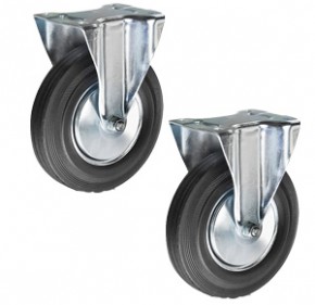 Колесо неповоротное резина FC 63 160 мм (F) в Екатеринбурге - avtopogruzchiki.com