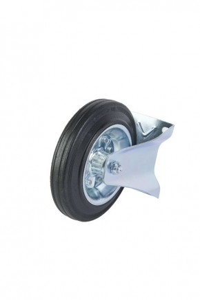 Колесо неповоротное усиленное резина FRC 80 200 мм в Екатеринбурге - avtopogruzchiki.com