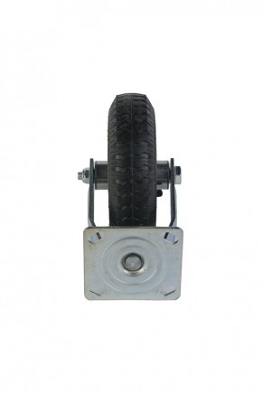 Колесо пневматическое резиновое 210 мм PRS 80 поворотное на кронштейне в Екатеринбурге - avtopogruzchiki.com