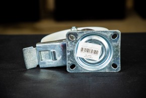 Колесо поворотное полипропилен SRCnb 80 200 мм с тормозом (N) в Екатеринбурге - avtopogruzchiki.com