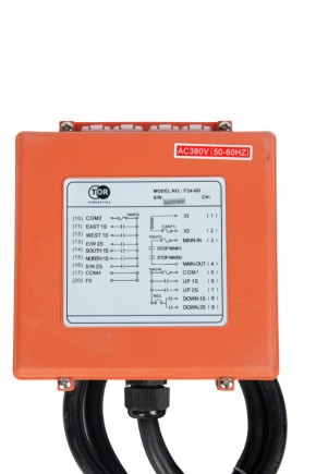 Комплект радиоуправления TOR F24-6D (380В, 6 кнопок, двухскоростной) в Екатеринбурге - avtopogruzchiki.com