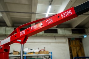 Кран гидравлический TOR TL1001-2 2 т 0-2100 мм складной в Екатеринбурге - avtopogruzchiki.com
