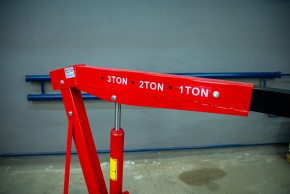 Кран гидравлический TOR TL1001-3 3 т 0–2350 мм складной в Екатеринбурге - avtopogruzchiki.com