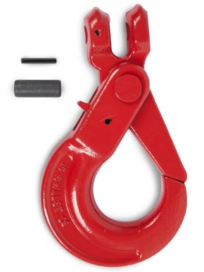 Крюк самозакрывающийся с вилочным креплением TOR 8,0 т (Q) в Екатеринбурге - avtopogruzchiki.com