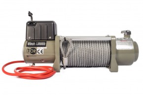 Лебедка автомобильная TOR ЛА SEC16800 г/п 7620 кг 28 м 12V в Екатеринбурге - avtopogruzchiki.com