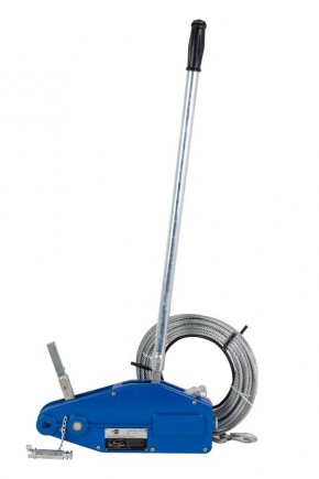 Лебедка рычажная тросовая TOR МТМ 800 0,8 т L=20м в Екатеринбурге - avtopogruzchiki.com