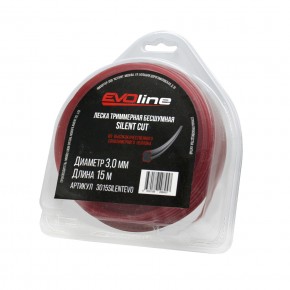 Леска (корд) триммерная EVOline SILENT CUT (3.0 мм, 15 метров) в Екатеринбурге - avtopogruzchiki.com