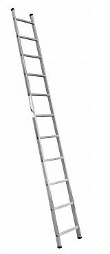 Лестница приставная алюминиевая 1*11 в Екатеринбурге - avtopogruzchiki.com