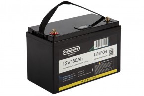 Литиевый тяговый аккумулятор Gelbert LiFePO4 (12V/150Ah/150А/1,800Wh) [6-EVF-150] Bluetooth в Екатеринбурге - avtopogruzchiki.com