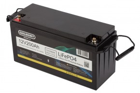 Литиевый тяговый аккумулятор Gelbert LiFePO4 (12V/200Ah/200А/2,400Wh) Bluetooth в Екатеринбурге - avtopogruzchiki.com
