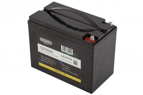 Литиевый тяговый аккумулятор Gelbert LiFePO4 (12V/40Ah/40A/480Wh) [6-EVF-45] в Екатеринбурге - avtopogruzchiki.com