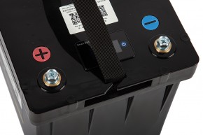 Литиевый тяговый аккумулятор Gelbert LiFePO4 (12V/80Ah/80А/600Wh) BT/Display в Екатеринбурге - avtopogruzchiki.com