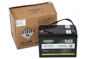 Литиевый тяговый аккумулятор Gelbert LiFePO4 (24V/100Ah/120А/2,400Wh) Bluetooth в Екатеринбурге - avtopogruzchiki.com