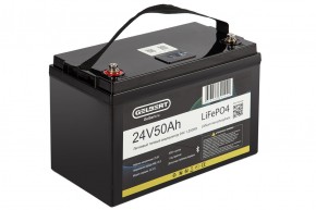 Литиевый тяговый аккумулятор Gelbert LiFePO4 (24V/50Ah/80A/1,200Wh) BT/Display в Екатеринбурге - avtopogruzchiki.com