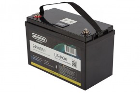 Литиевый тяговый аккумулятор Gelbert LiFePO4 (24V/60Ah/80A/1,440Wh) BT/Display в Екатеринбурге - avtopogruzchiki.com