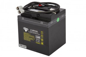 Литиевый тяговый аккумулятор RuTrike (18650 MnCoNi) 48V24A/H в Екатеринбурге - avtopogruzchiki.com