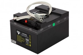 Литиевый тяговый аккумулятор RuTrike (18650 MnCoNi) 60V20A/H в Екатеринбурге - avtopogruzchiki.com