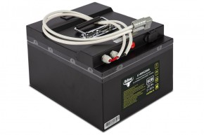 Литиевый тяговый аккумулятор RuTrike (18650 MnCoNi) 60V20A/H в Екатеринбурге - avtopogruzchiki.com