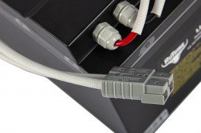 Литиевый тяговый аккумулятор RuTrike (18650 MnCoNi) 60V32A/H в Екатеринбурге - avtopogruzchiki.com