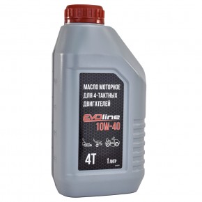 Масло моторное EVOline для 4-х тактных двигателей, полусинтетическое, SAE 10W-40 API SJ/CF, 1 л в Екатеринбурге - avtopogruzchiki.com