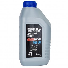 Масло моторное EVOline для 4-х тактных двигателей, синтетическое, SAE 5W-30 API SN/CF, 1л в Екатеринбурге - avtopogruzchiki.com