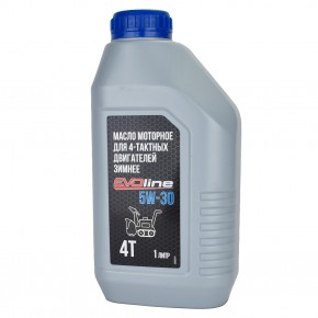 Масло моторное EVOline для 4-х тактных двигателей, синтетическое, SAE 5W-30 API SN/CF, 1л в Екатеринбурге - avtopogruzchiki.com