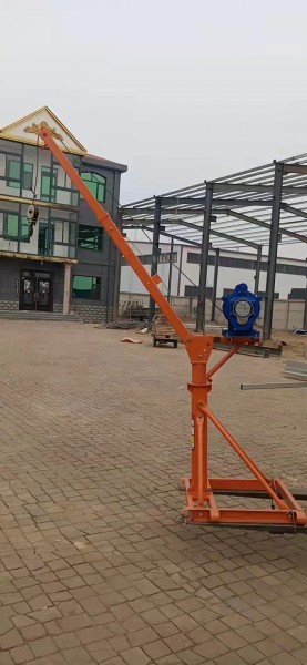 Мини-кран строительный TOR KM с поворотной стрелой и лебедкой TSA 300/500 кг 60/30 м 220В в Екатеринбурге - avtopogruzchiki.com