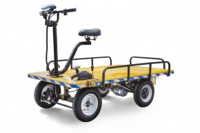 Платформенная тележка электрическая RuTrike СКЛАД 1500 NEW в Екатеринбурге - avtopogruzchiki.com