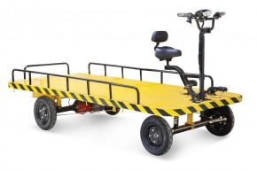 Платформенная тележка электрическая RuTrike СКЛАД 2500 в Екатеринбурге - avtopogruzchiki.com