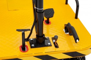 Платформенная тележка электрическая RuTrike СКЛАД 2500 в Екатеринбурге - avtopogruzchiki.com