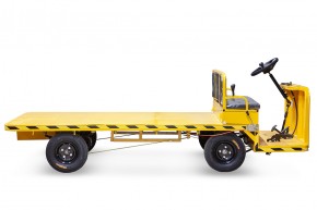 Платформенная тележка электрическая RuTrike ТРАНСПОРТЕР 3000 в Екатеринбурге - avtopogruzchiki.com