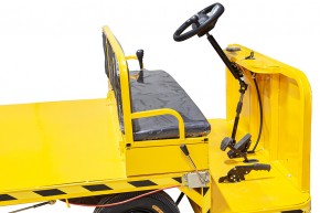 Платформенная тележка электрическая RuTrike ТРАНСПОРТЕР 3000 в Екатеринбурге - avtopogruzchiki.com