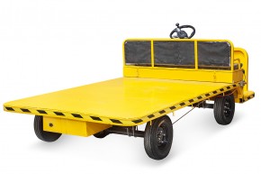 Платформенная тележка электрическая RuTrike ТРАНСПОРТЕР 3000 в Екатеринбурге - avtopogruzchiki.com